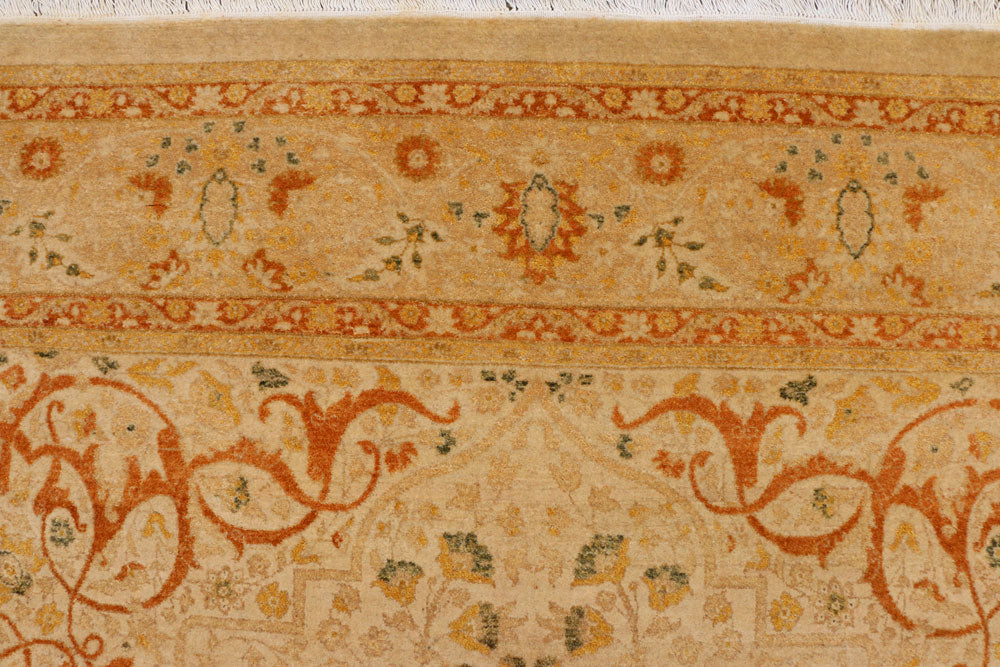 Navajo White Kirman 6' x 9' 1 - No. 37701 - ALRUG Rug Store