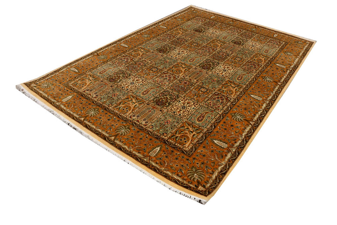 Multi Colored Bakhtiar 6'  2" x 9'  2" - No. QA93236