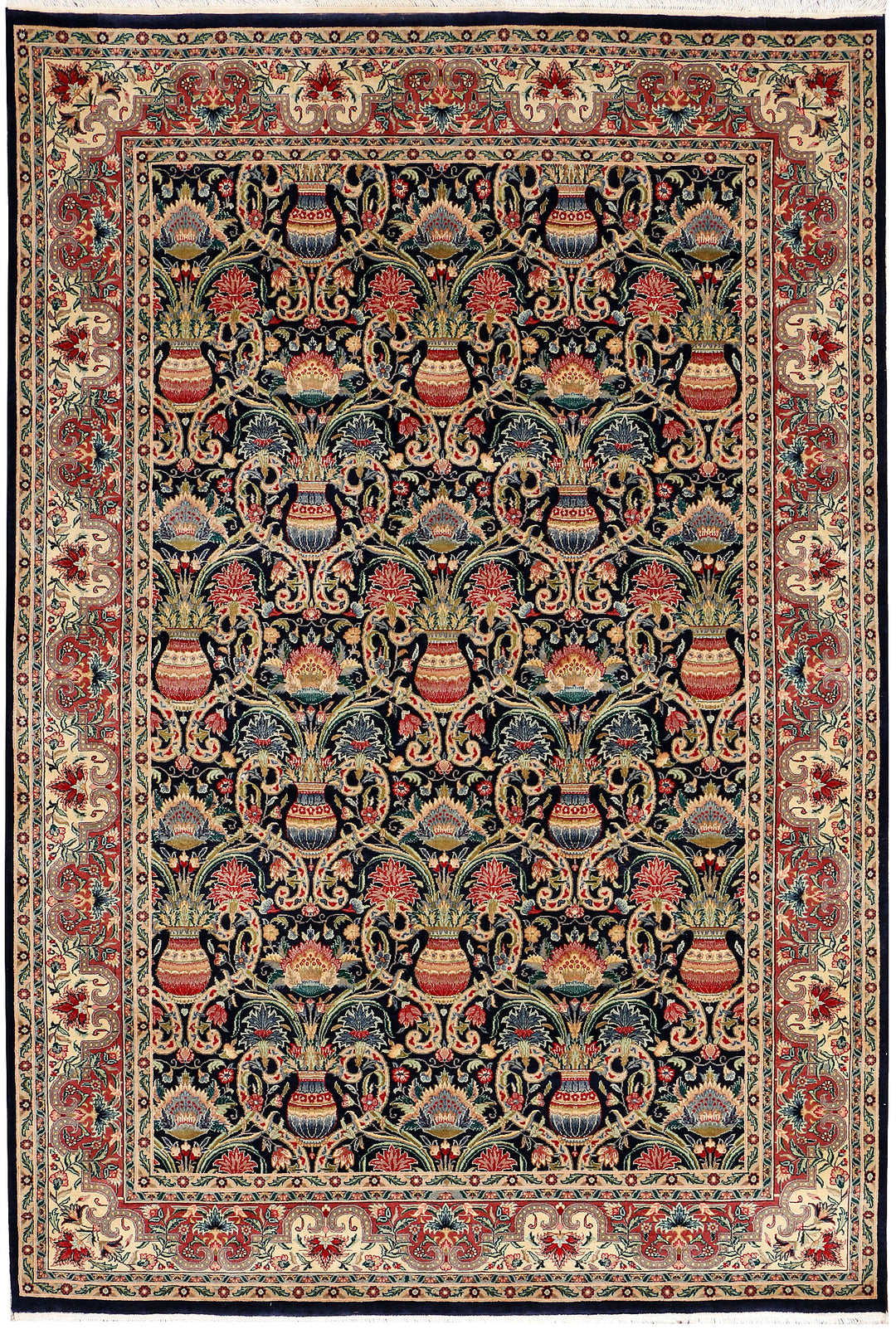 Multi Colored Sultanabad 6' x 8' 10 - No. 37703 - ALRUG Rug Store