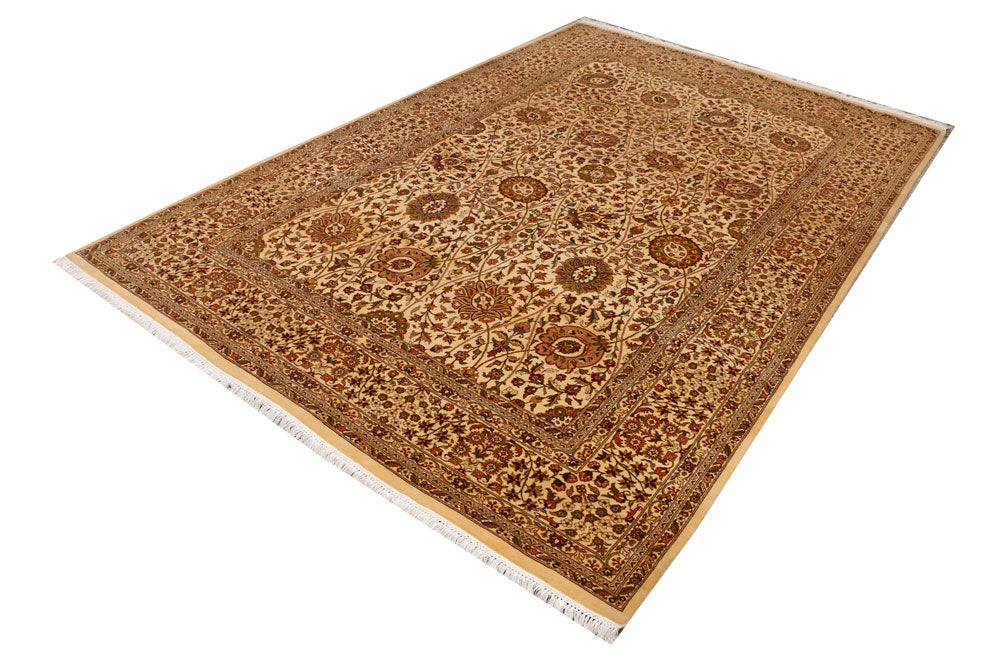 Navajo White Sultanabad 6' x 9' 1 - No. 37704 - ALRUG Rug Store