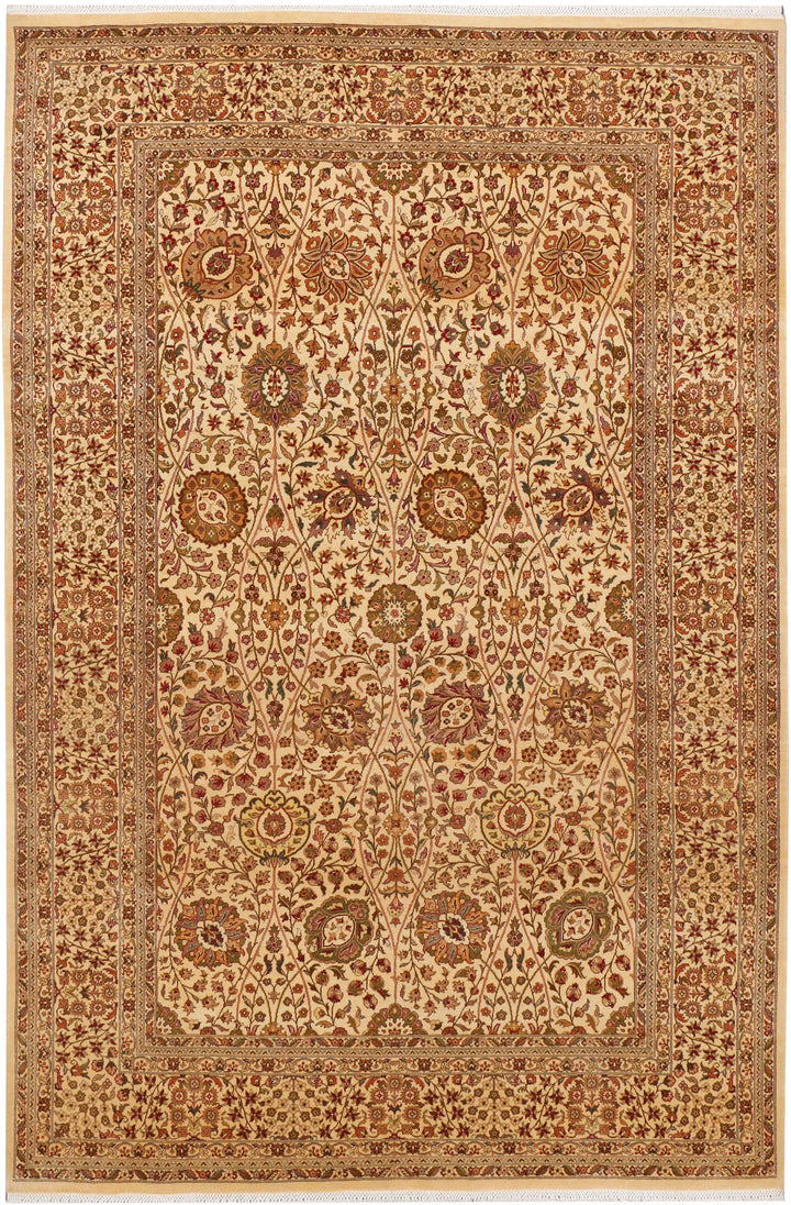 Navajo White Sultanabad 6' x 9' 1 - No. 37704 - ALRUG Rug Store