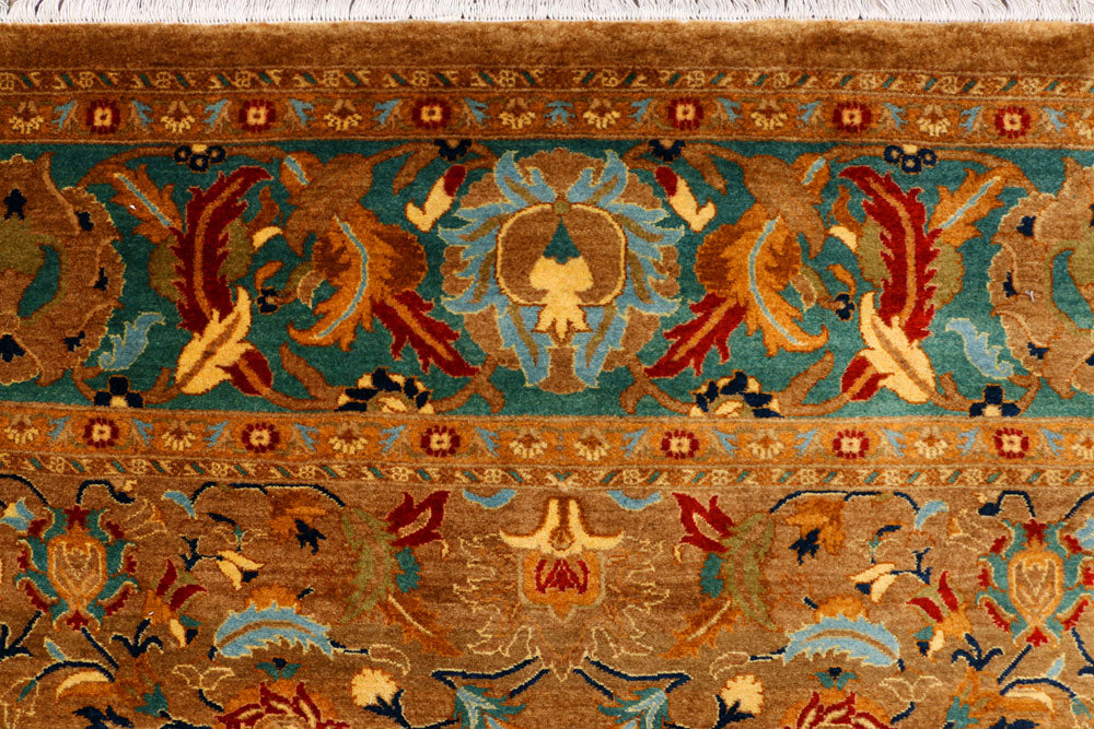 Dark Goldenrod Mahal 5' 11 x 7' 9 - No. 37705 - ALRUG Rug Store