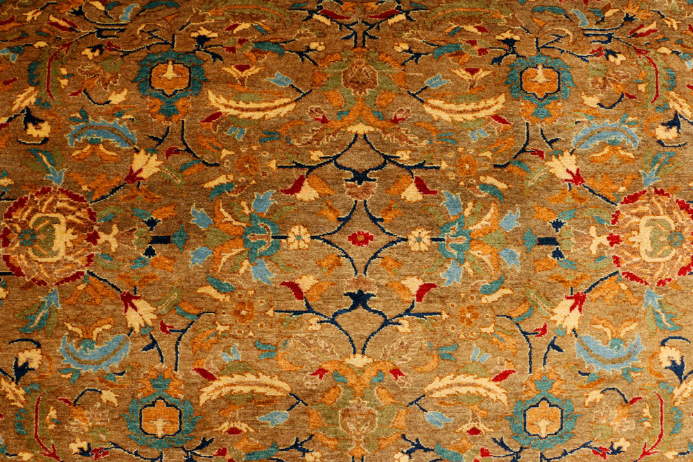Dark Goldenrod Mahal 5' 11 x 7' 9 - No. 37705 - ALRUG Rug Store