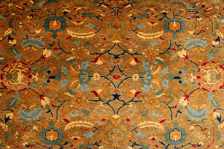 Dark Goldenrod Mahal 5' 11 x 7' 9 - No. 37705 - ALRUG Rug Store