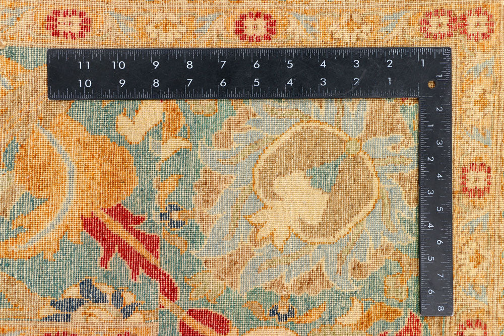 Dark Goldenrod Mahal 5' 11 x 7' 9 - No. 37705 - ALRUG Rug Store