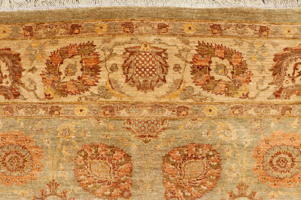 Tan Oushak 6' 3 x 9' 2 - No. 37709 - ALRUG Rug Store