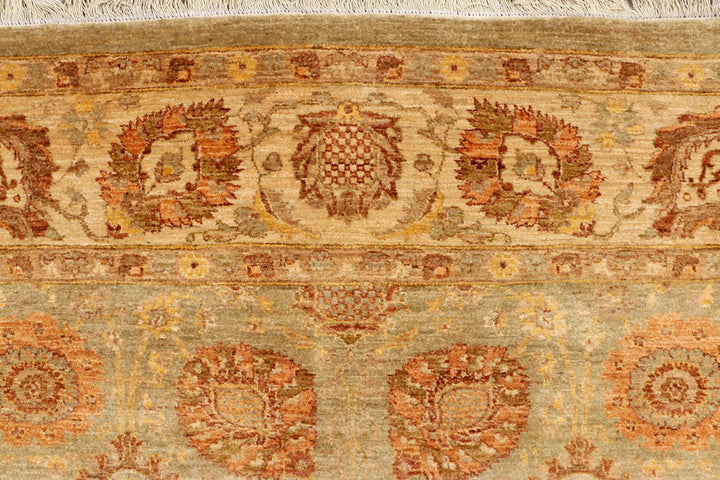 Tan Oushak 6' 3 x 9' 2 - No. 37709 - ALRUG Rug Store