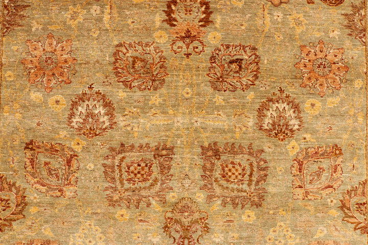 Tan Oushak 6'  3" x 9'  2" - No. QA44717