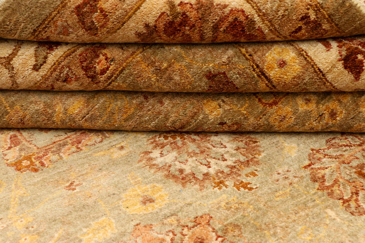 Tan Oushak 6' 3 x 9' 2 - No. 37709 - ALRUG Rug Store