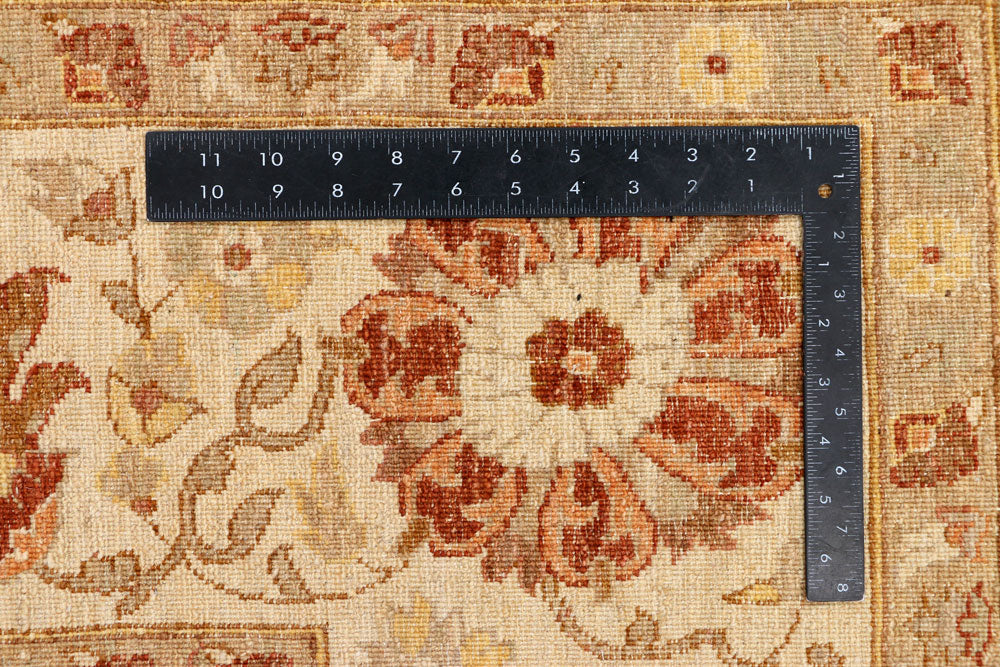 Tan Oushak 6' 3 x 9' 2 - No. 37709 - ALRUG Rug Store