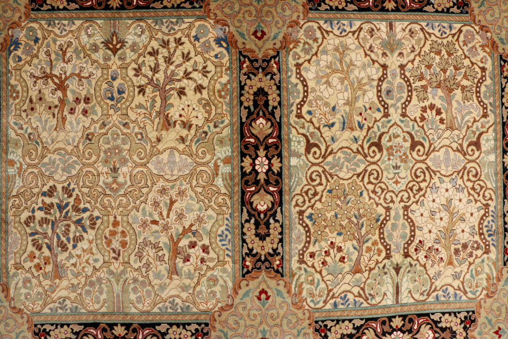 Bisque Bakhtiar 6' x 9' 8 - No. 37710 - ALRUG Rug Store