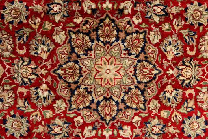 Firebrick Kashan 3'  2" x 5'  1" - No. QA58085