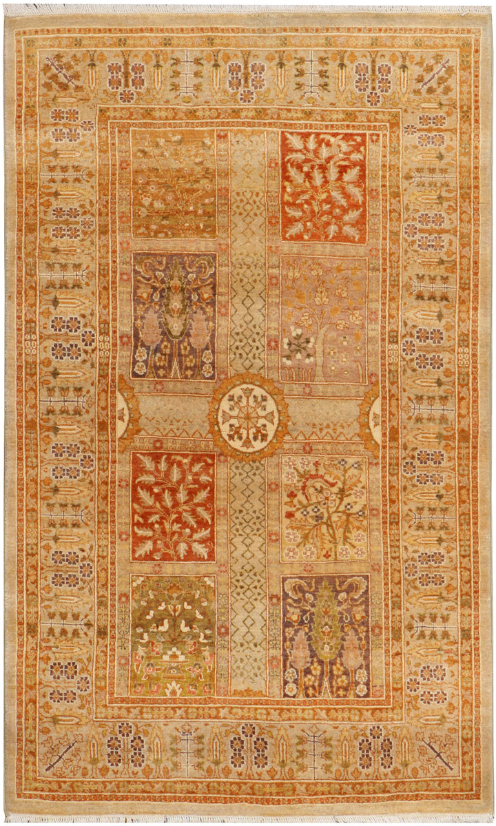 Multi Colored Bakhtiar 3'  x" 5'  2" - No. QA61704