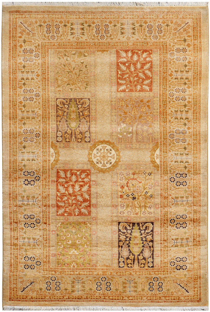 Multi Colored Bakhtiar 3'  3" x 4'  9" - No. QA89402