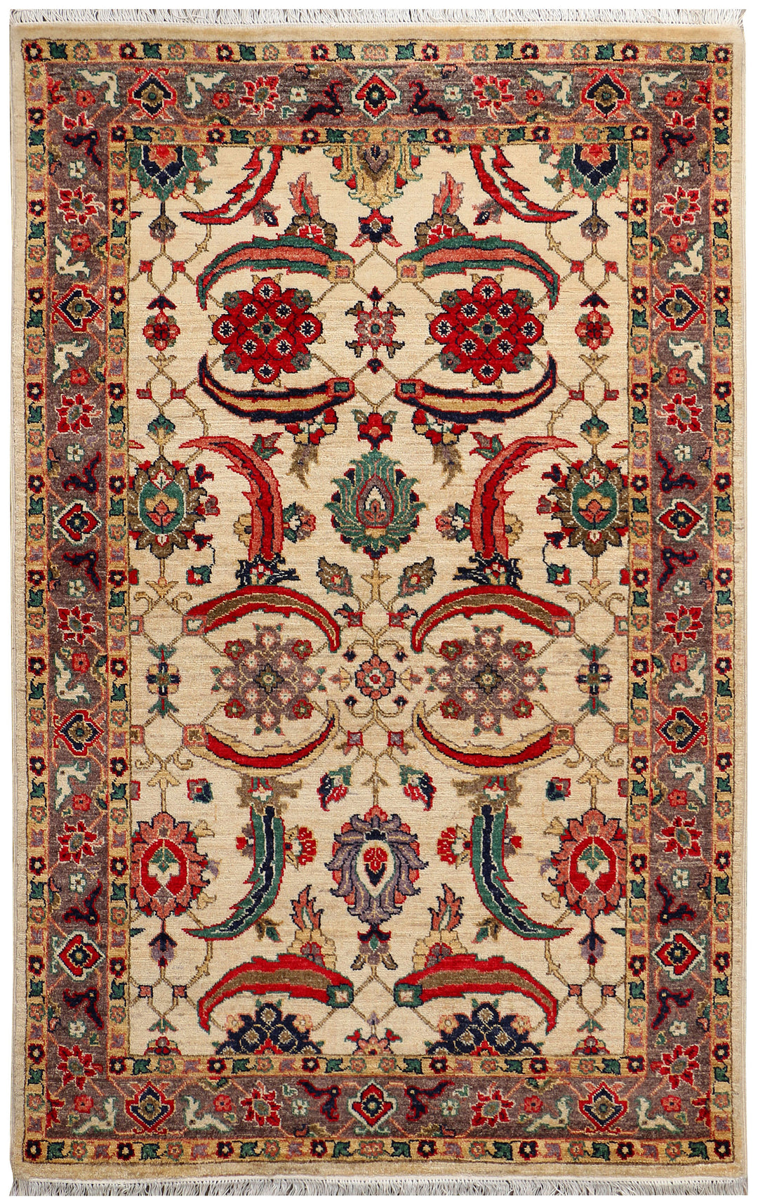 Blanched Almond Sultanabad 3' 2 x 4' 11 - No. 37731 - ALRUG Rug Store