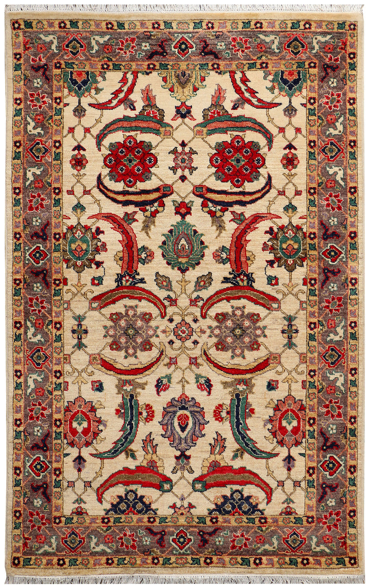 Blanched Almond Sultanabad 3' 2 x 4' 11 - No. 37731 - ALRUG Rug Store