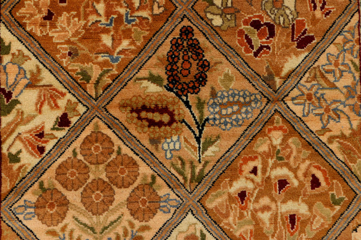 Multi Colored Bakhtiar 2'  7" x 8' " - No. QA21262