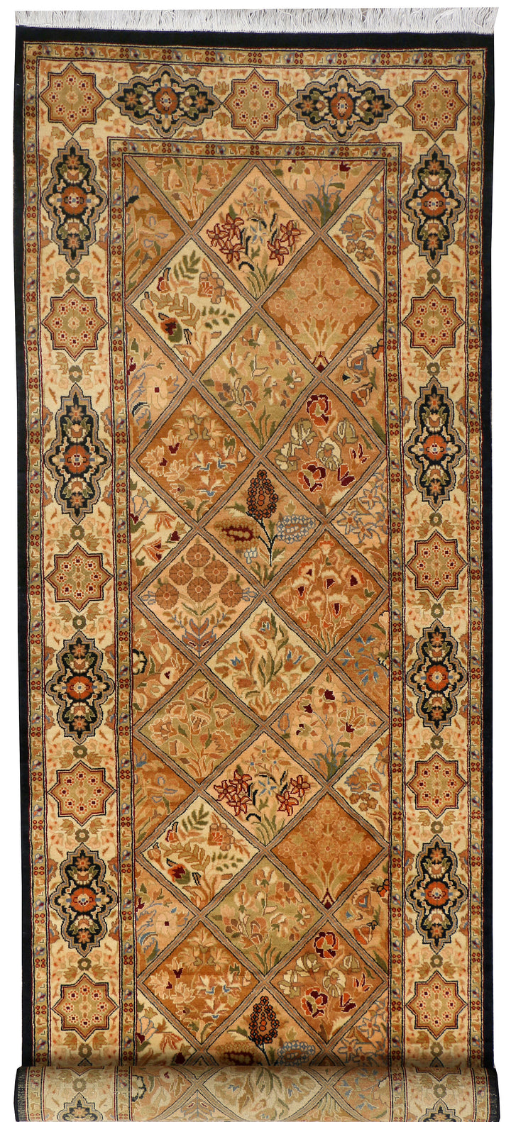 Multi Colored Bakhtiar 2'  7" x 8' " - No. QA21262
