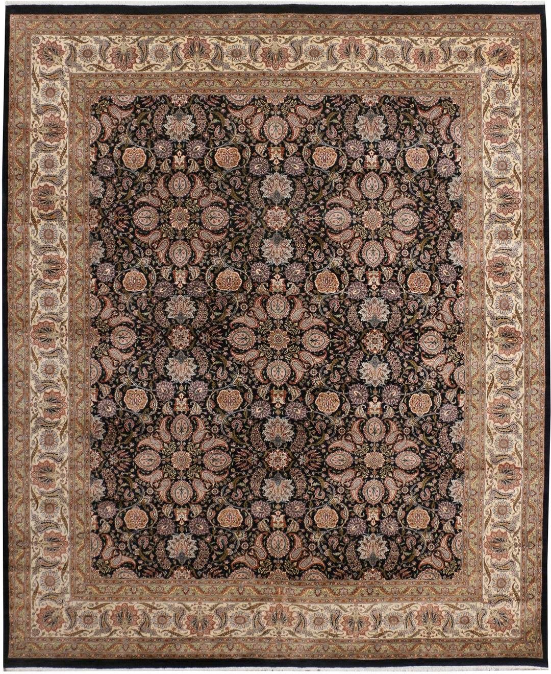 Black Mahal 8' 2 x 9' 11 - No. 37759 - ALRUG Rug Store