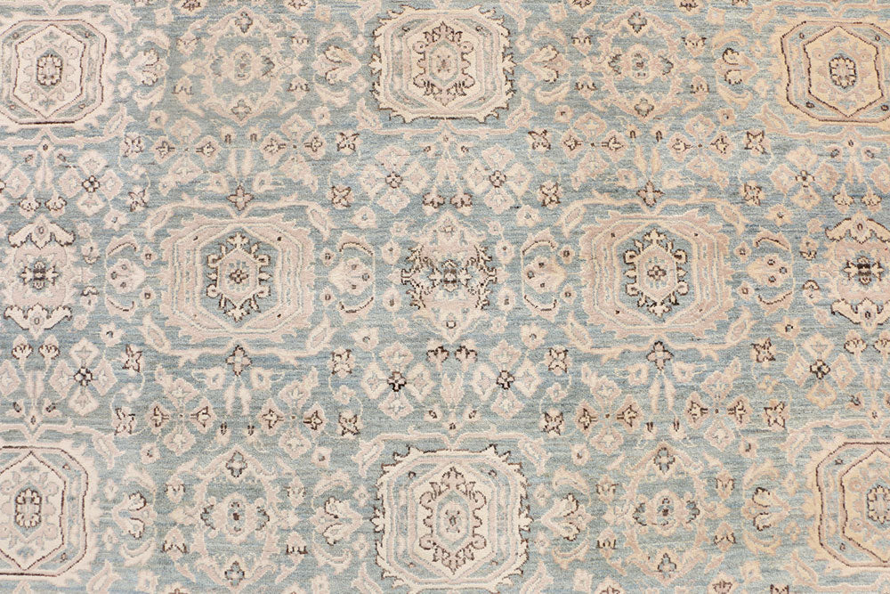 Silver Ikat 7' 11 x 10' 2 - No. 37761 - ALRUG Rug Store