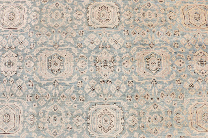 Silver Ikat 7' 11 x 10' 2 - No. 37761 - ALRUG Rug Store