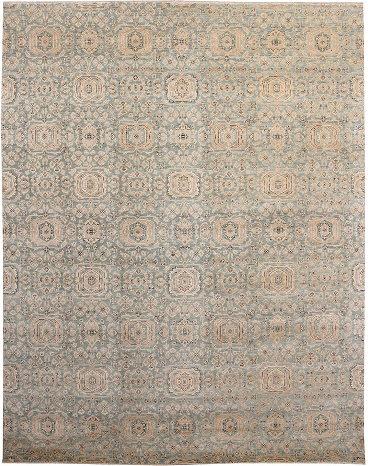 Silver Ikat 7'  11" x 10'  2" - No. QA84013