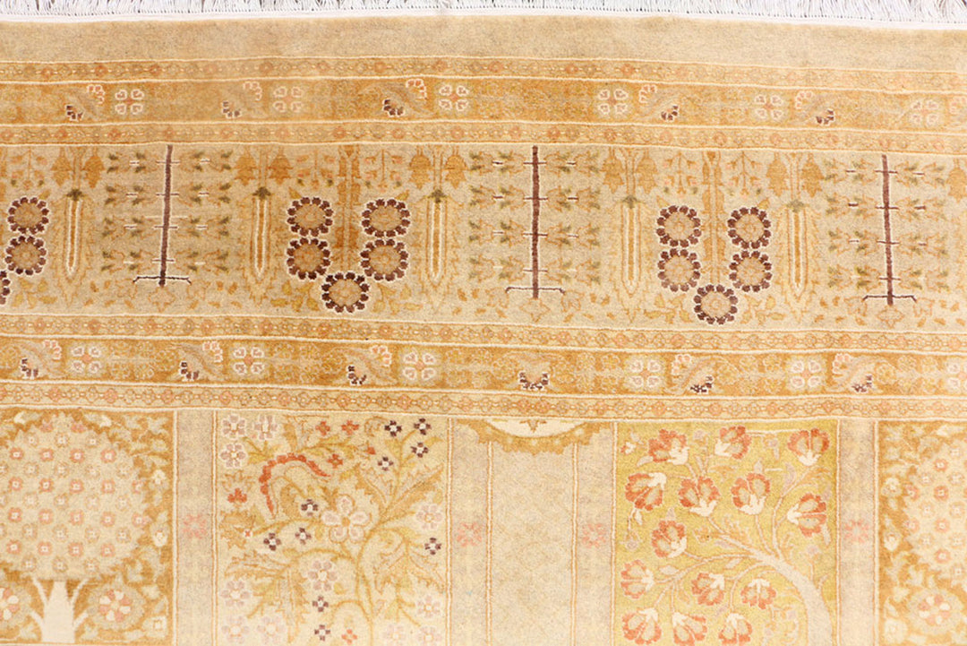 Wheat Bakhtiar 8'  3" x 9'  11" - No. QA62596