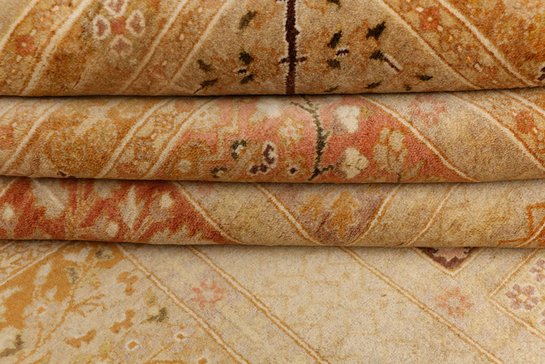 Wheat Bakhtiar 8'  3" x 9'  11" - No. QA62596