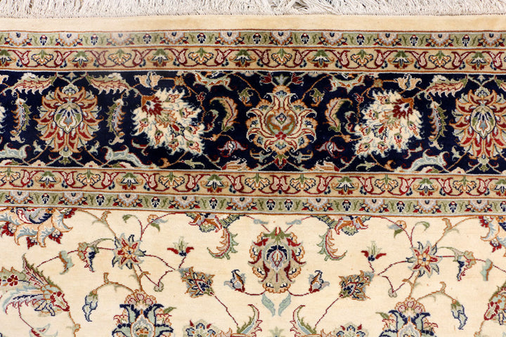 Blanched Almond Kashan 7' 10 x 9' 9 - No. 37763 - ALRUG Rug Store