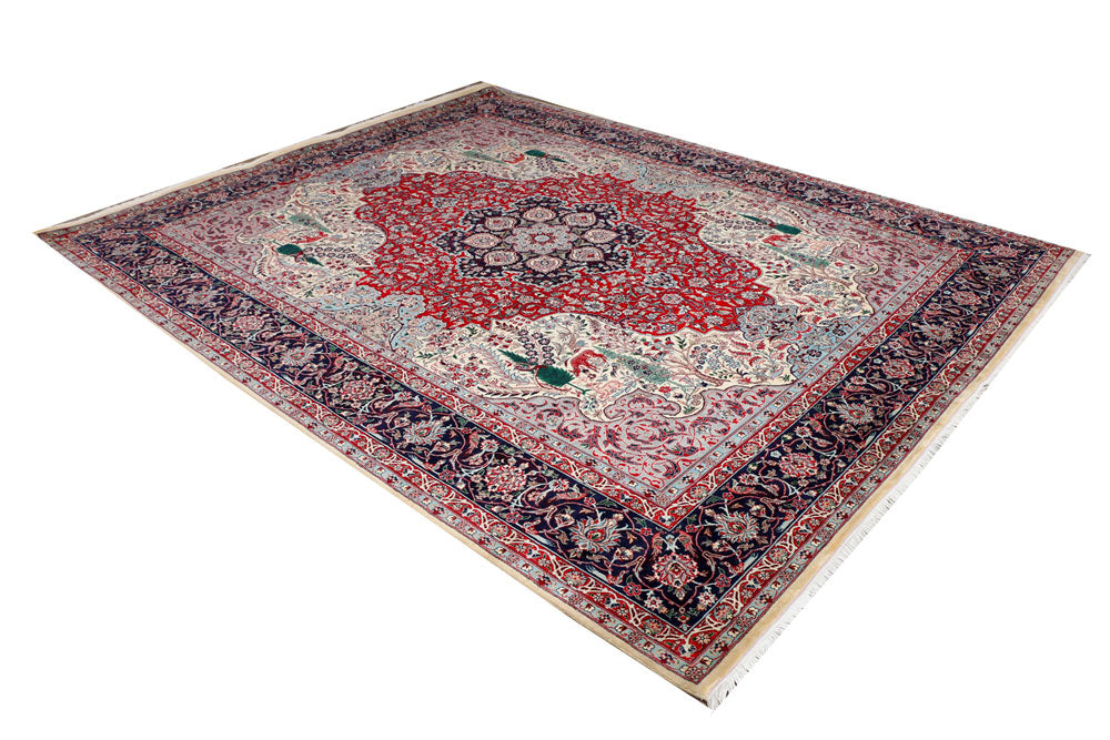 Firebrick Isfahan 8' 2 x 10' - No. 37769 - ALRUG Rug Store