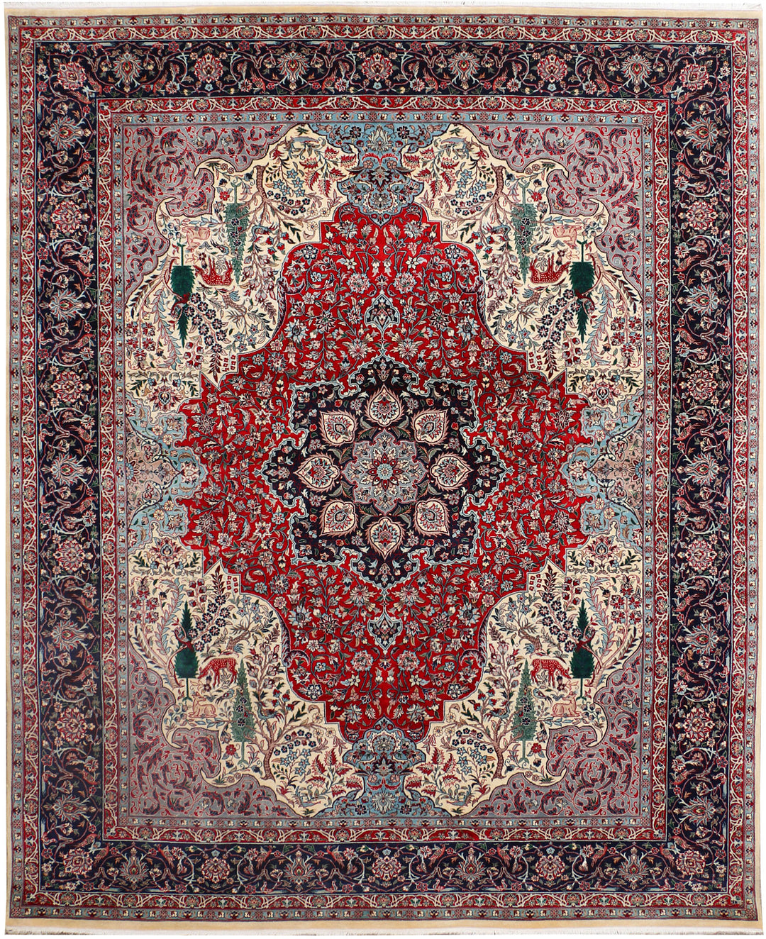 Firebrick Isfahan 8' 2 x 10' - No. 37769 - ALRUG Rug Store