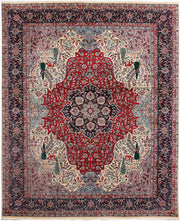 Firebrick Isfahan 8'  2" x 10' " - No. QA37983