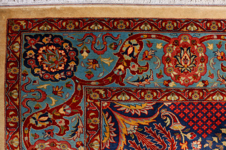 Navajo White Isfahan 8' 2 x 9' 8 - No. 37773 - ALRUG Rug Store