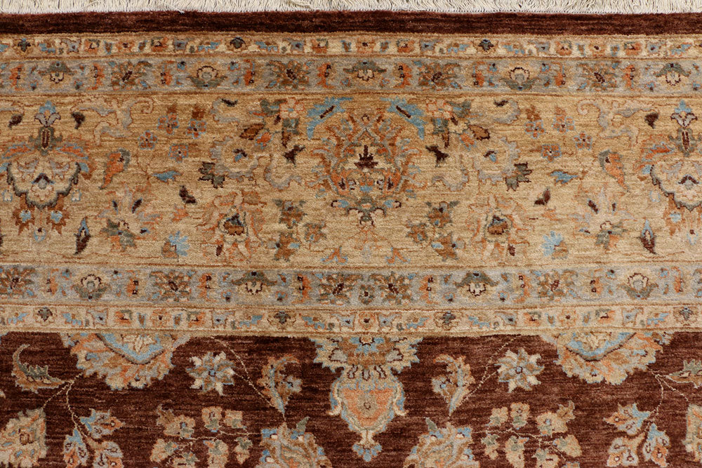 Saddle Brown Ziegler 8' x 9' 11 - No. 37776 - ALRUG Rug Store