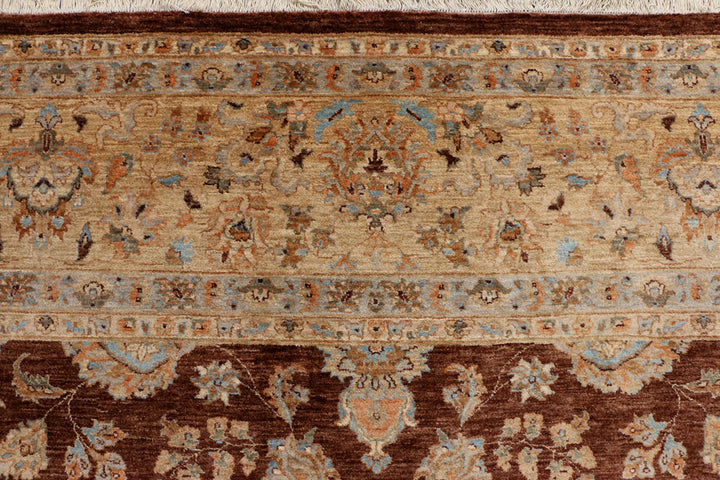 Saddle Brown Ziegler 8' x 9' 11 - No. 37776 - ALRUG Rug Store