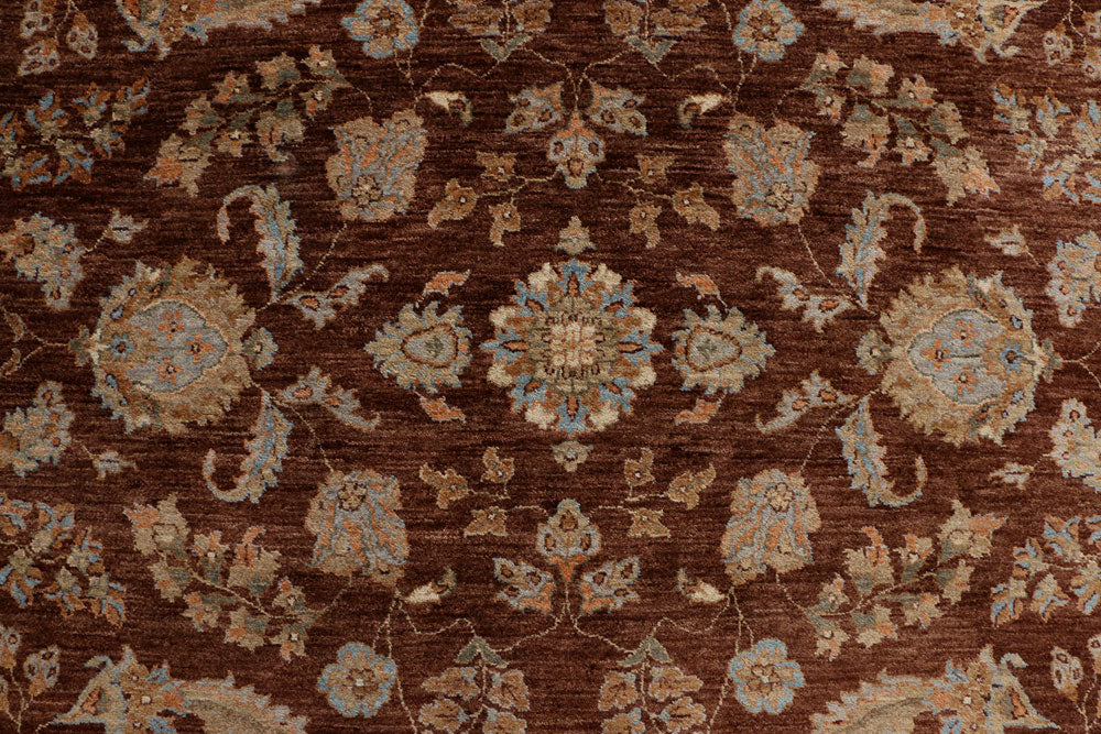 Saddle Brown Ziegler 8' x 9' 11 - No. 37776 - ALRUG Rug Store