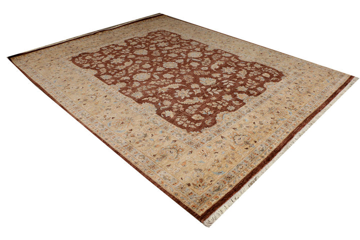 Saddle Brown Ziegler 8' x 9' 11 - No. 37776 - ALRUG Rug Store