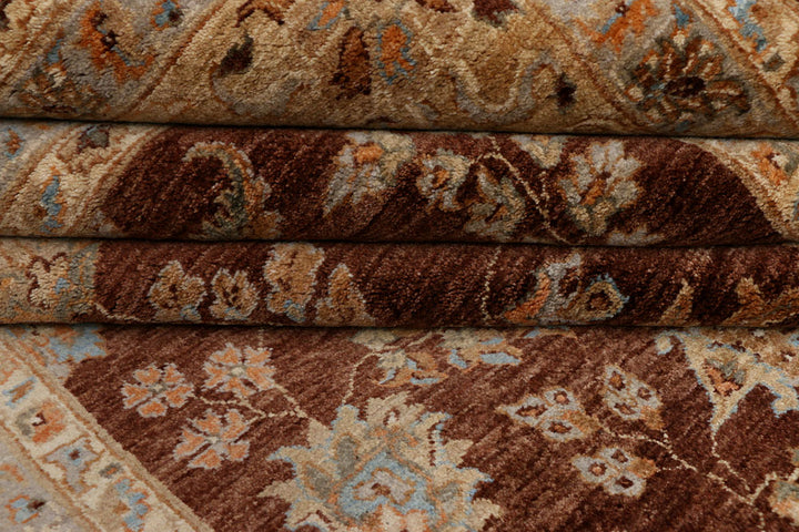 Saddle Brown Ziegler 8' x 9' 11 - No. 37776 - ALRUG Rug Store