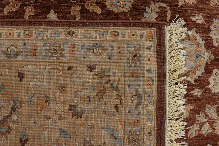 Saddle Brown Ziegler 8' x 9' 11 - No. 37776 - ALRUG Rug Store