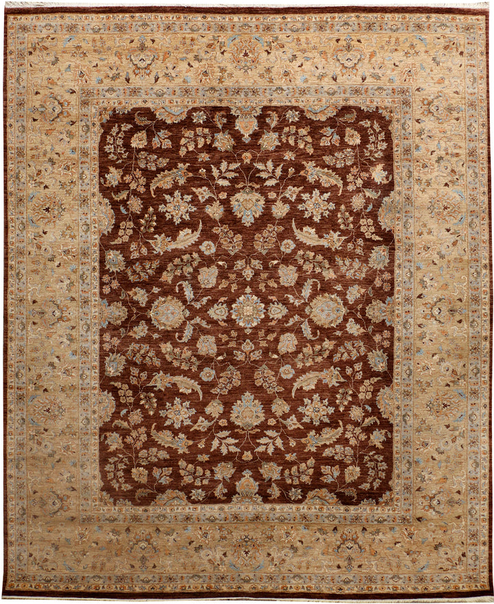 Saddle Brown Ziegler 8' x 9' 11 - No. 37776 - ALRUG Rug Store
