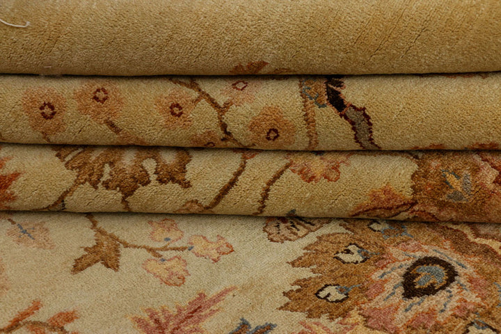 Navajo White Ikat 8'  11" x 12' " - No. QA10685