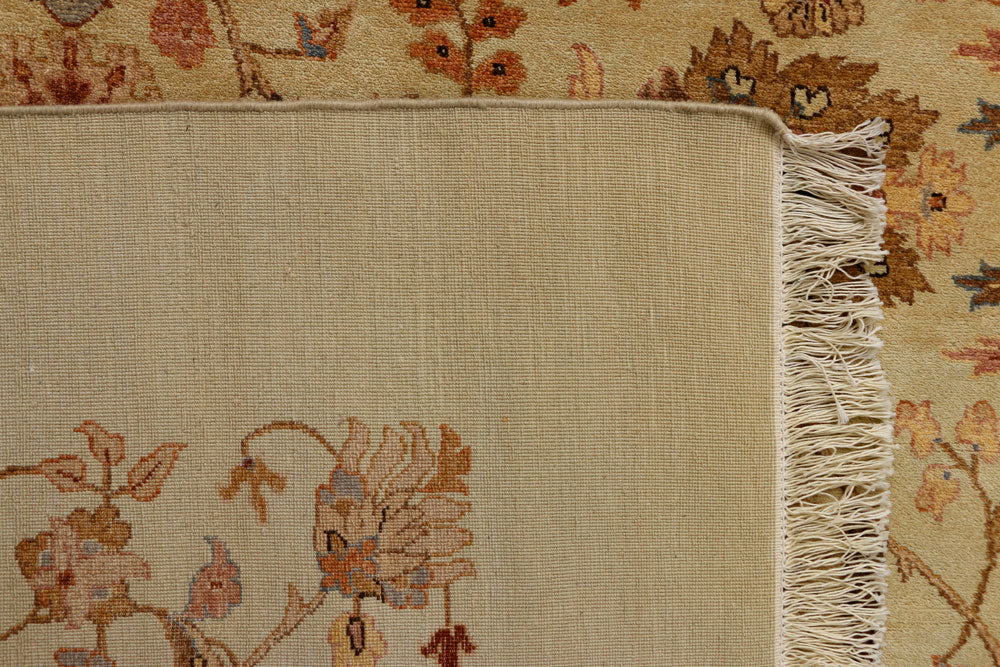 Navajo White Ikat 8' 11 x 12' - No. 37777 - ALRUG Rug Store