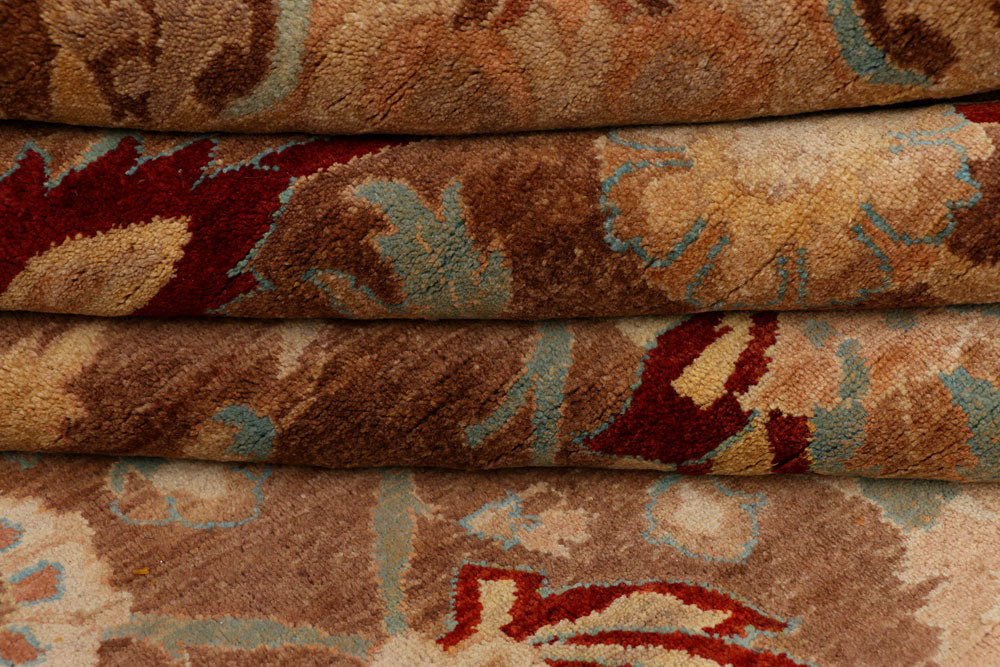 Sienna Oushak 9' x 12' - No. 37782 - ALRUG Rug Store