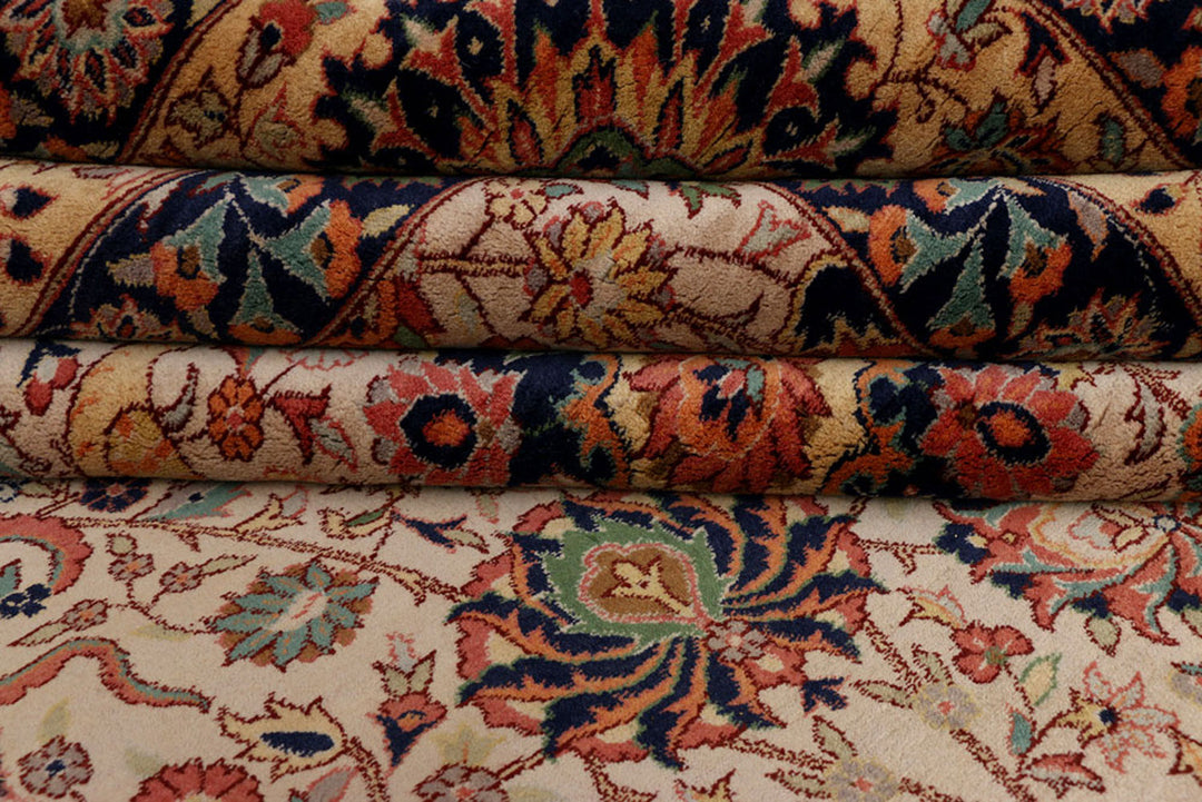 Blanched Almond Mahal 9'  1" x 12'  4" - No. QA95510