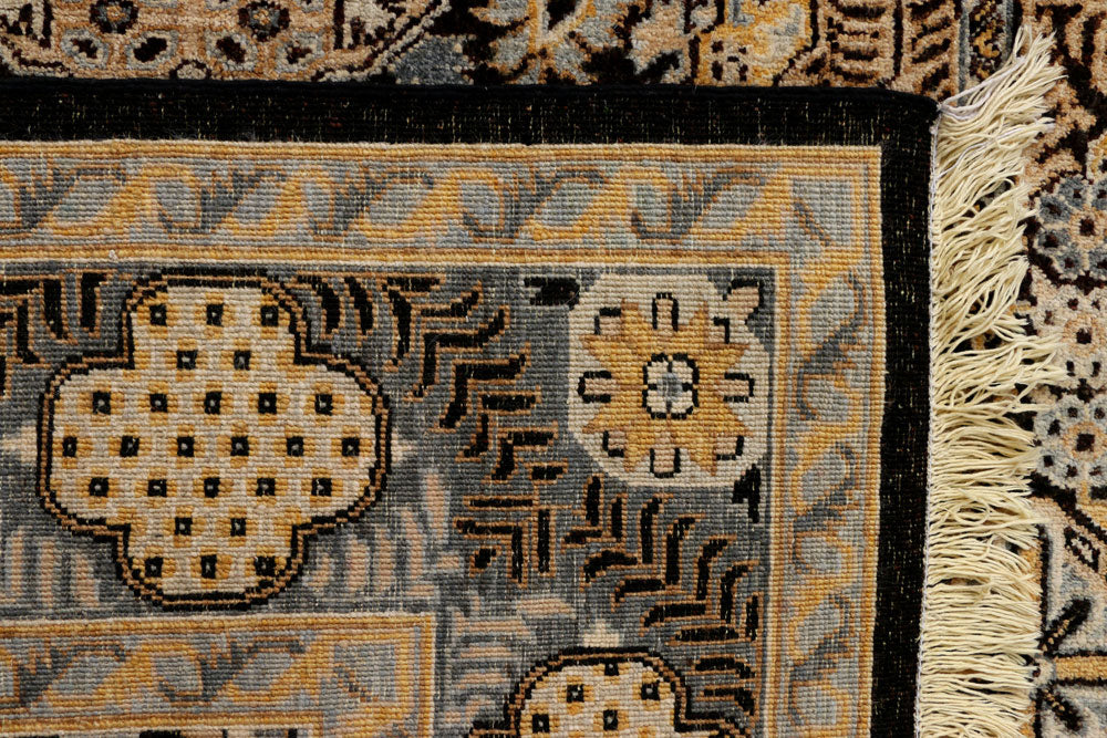 Black Mamluk 6' x 9' 3 - No. 37793 - ALRUG Rug Store