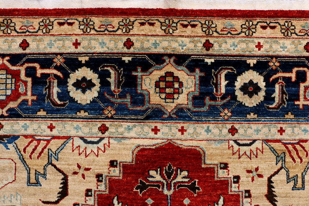 Firebrick Serapi 9' x 11' 9 - No. 37798 - ALRUG Rug Store