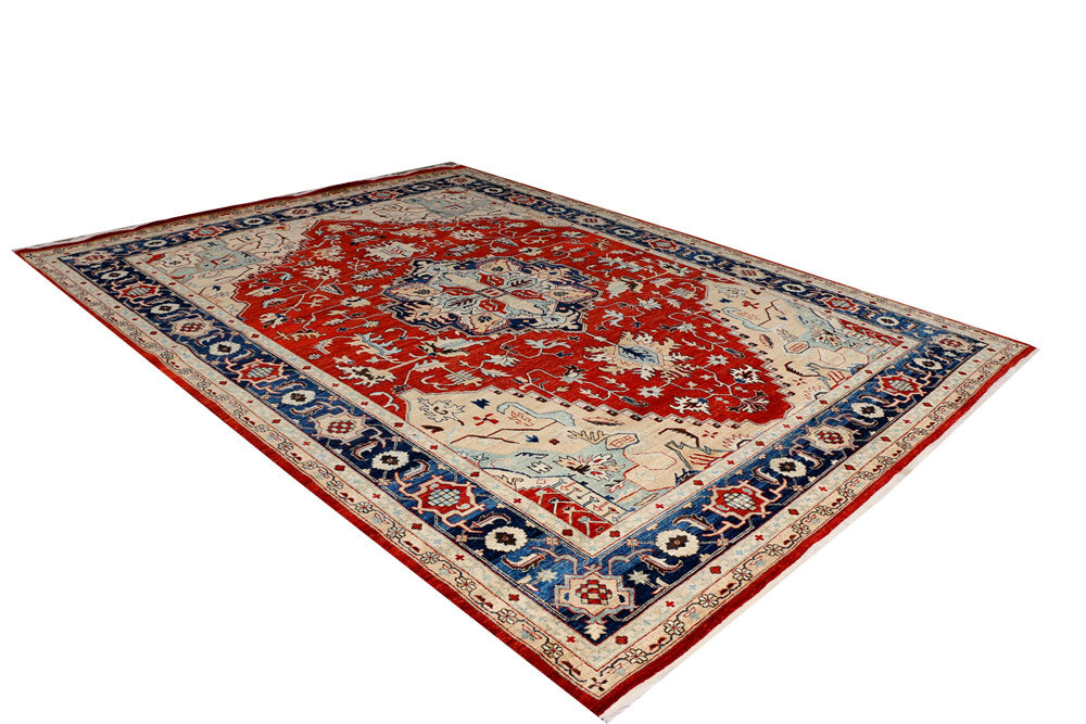 Firebrick Serapi 9' x 11' 9 - No. 37798 - ALRUG Rug Store