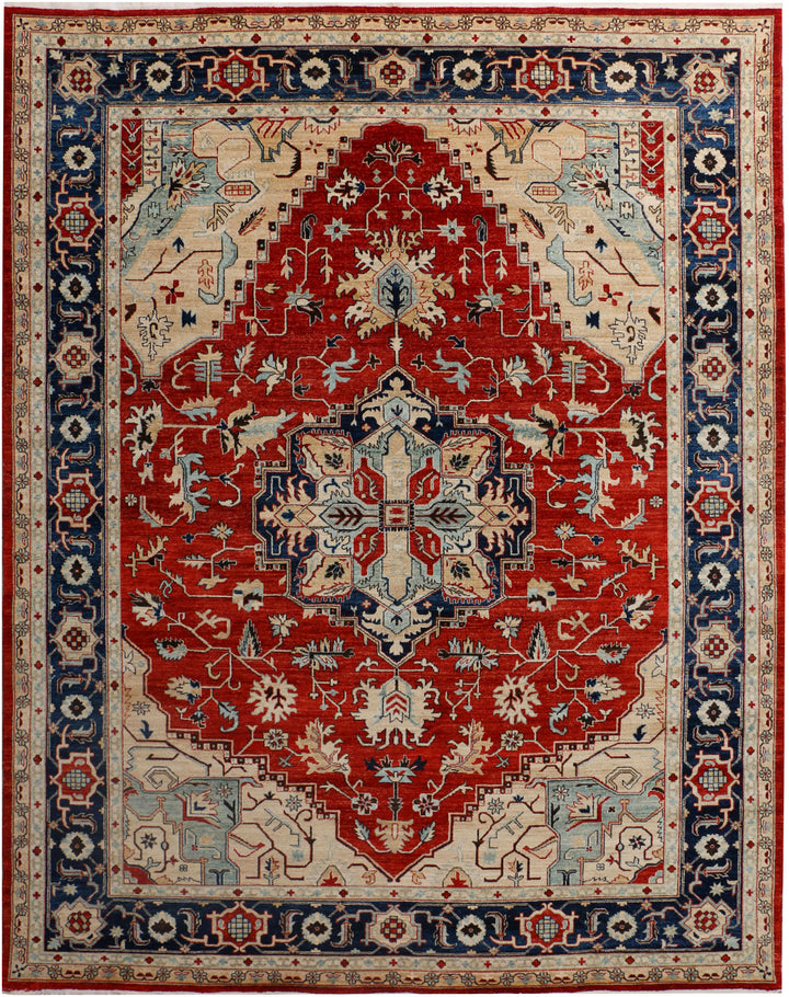 Firebrick Serapi 9' x 11' 9 - No. 37798 - ALRUG Rug Store