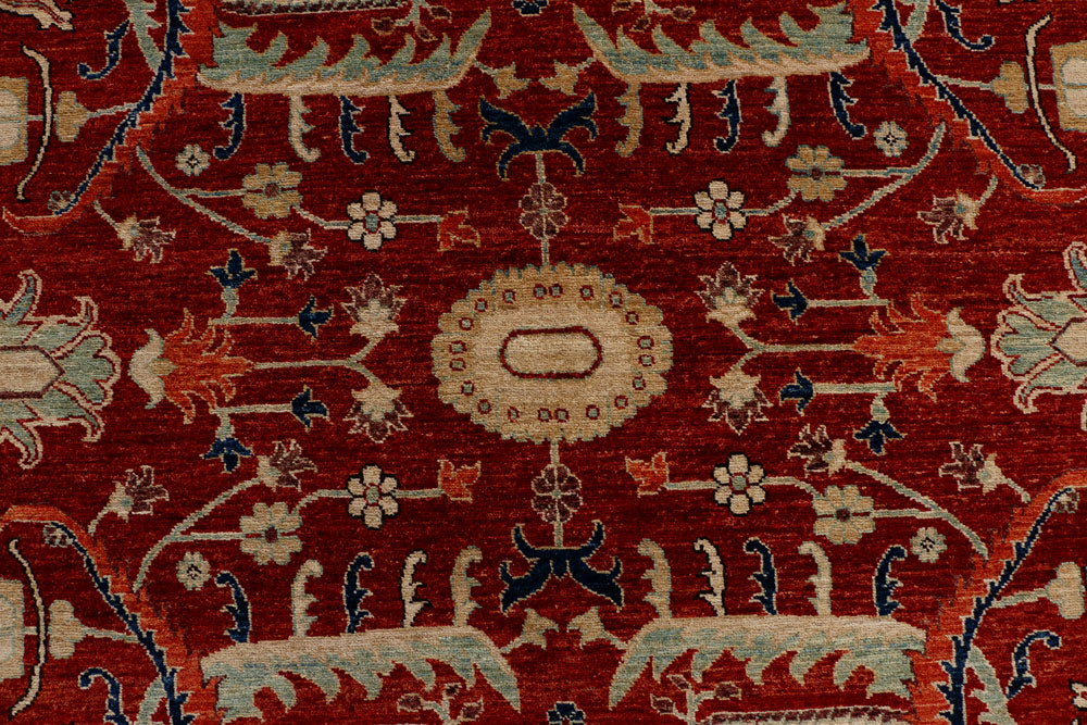 Firebrick Serapi 8' 11 x 11' 7 - No. 37799 - ALRUG Rug Store