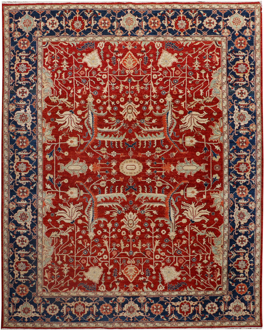 Firebrick Serapi 8' 11 x 11' 7 - No. 37799 - ALRUG Rug Store